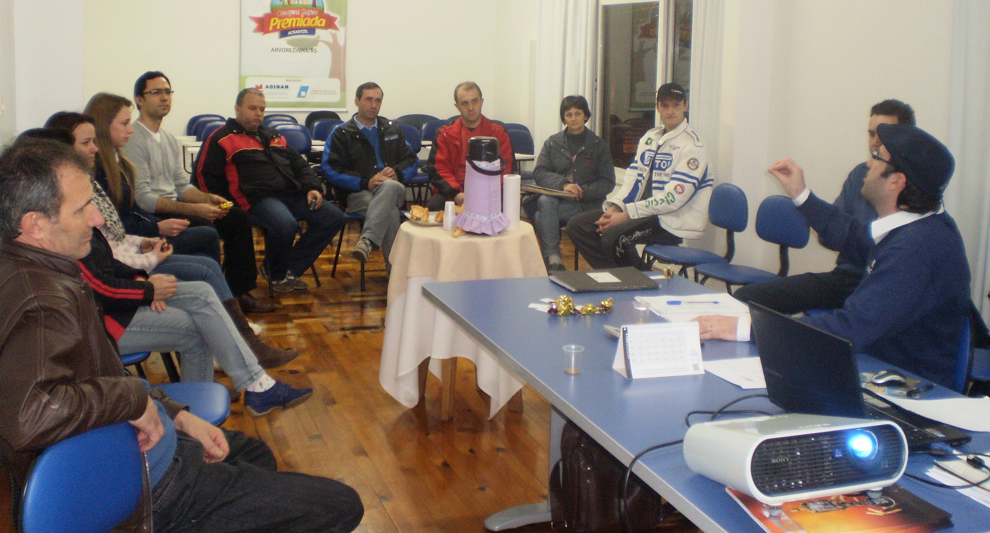 Promoção Compra Super Premiada foi a pauta da Reunião de Diretoria da ACISAR/CDL.