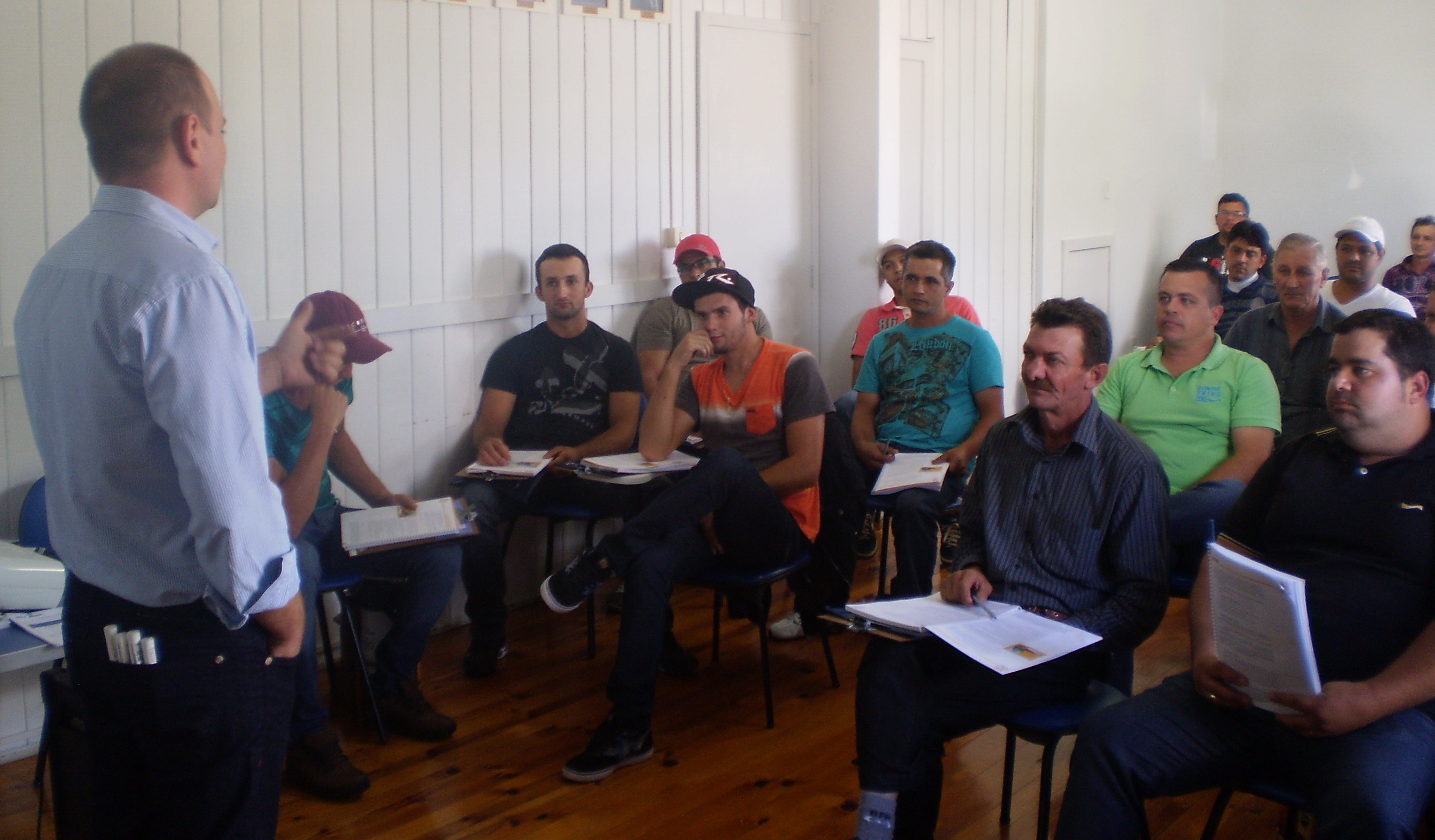 Curso de Transporte de Cargas Indivisíveis iniciou neste fim de semana.