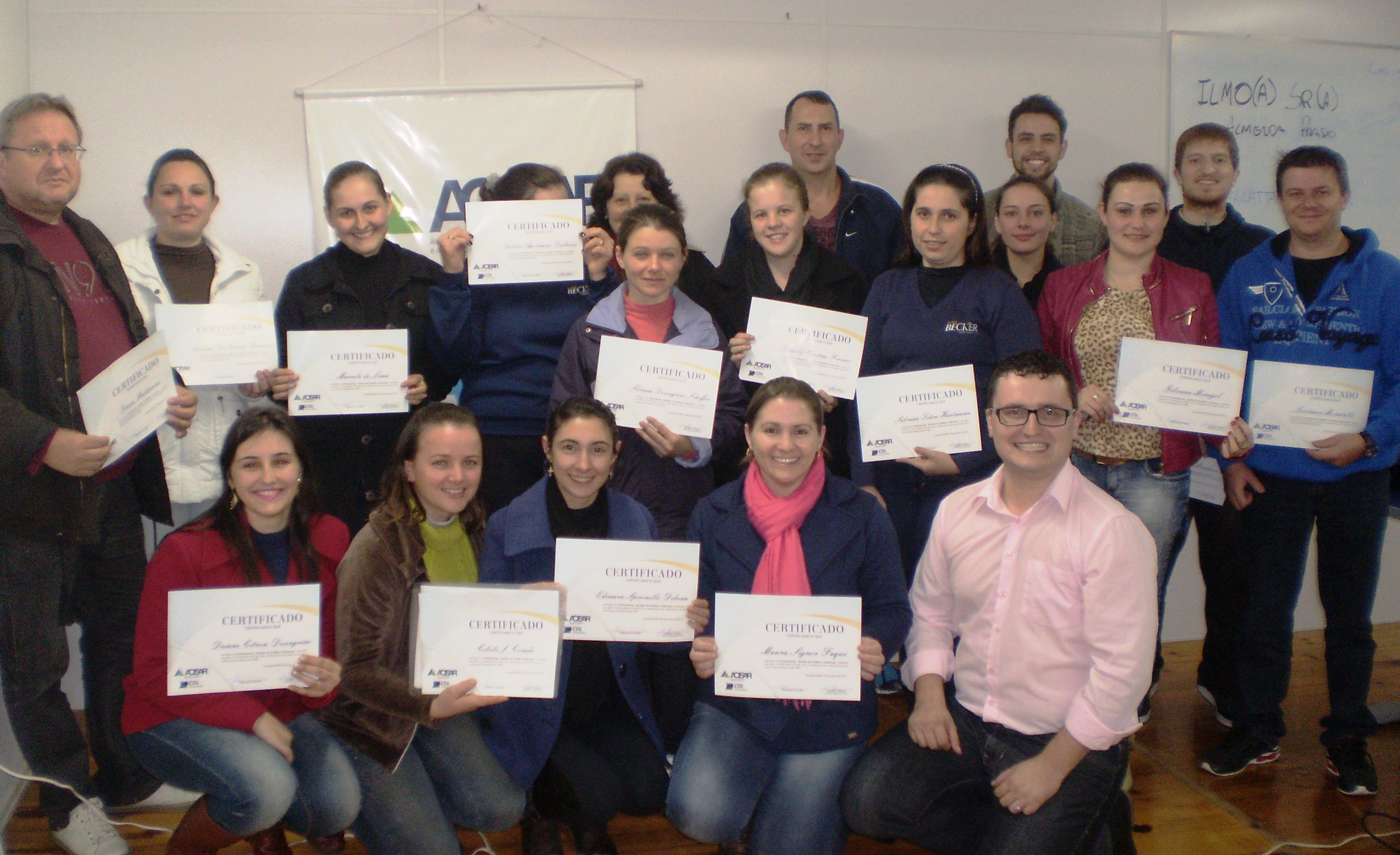 Mais uma turma qualificada.